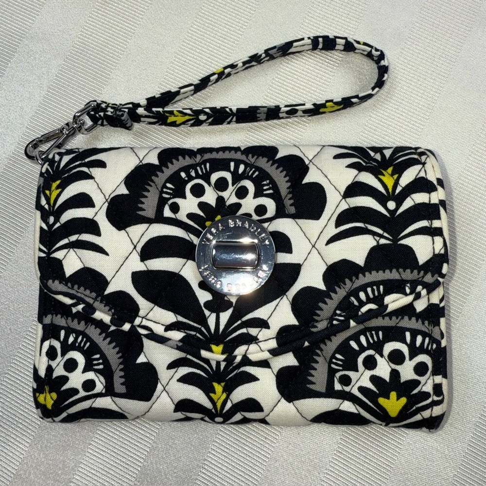 Vera Bradley Smartphone Turnlock Wristlet Fanfare